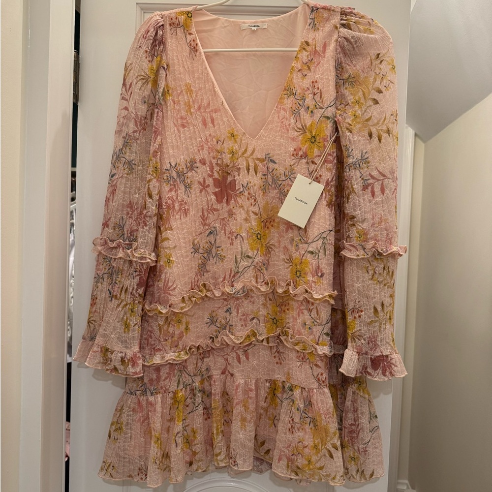 Tularosa Pink Floral Dress